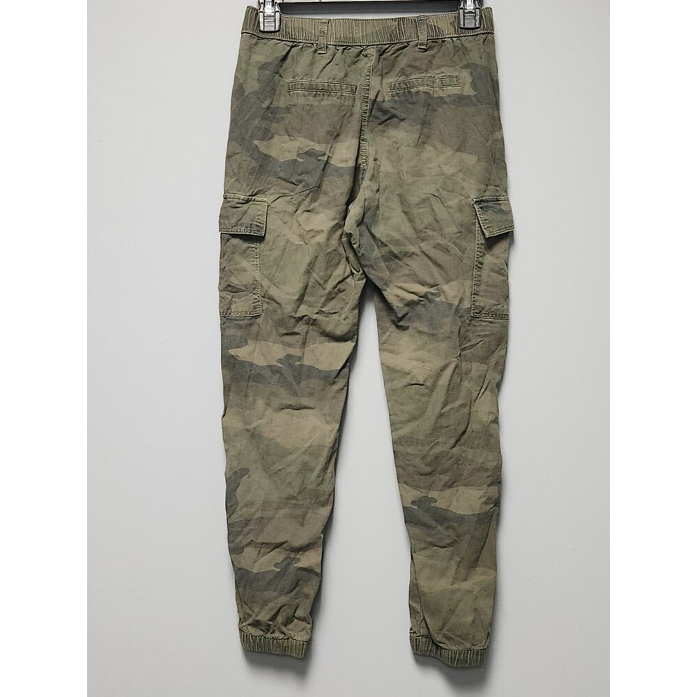 Abercrombie Kids Girls Camouflage Joggers 13/14 NWOT Elastic waist Cargo - Picture 2 of 11